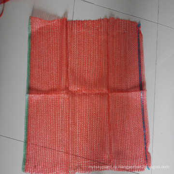 ПП мешки сетка-мешок для лука, оранжевый, упаковка картофеля 